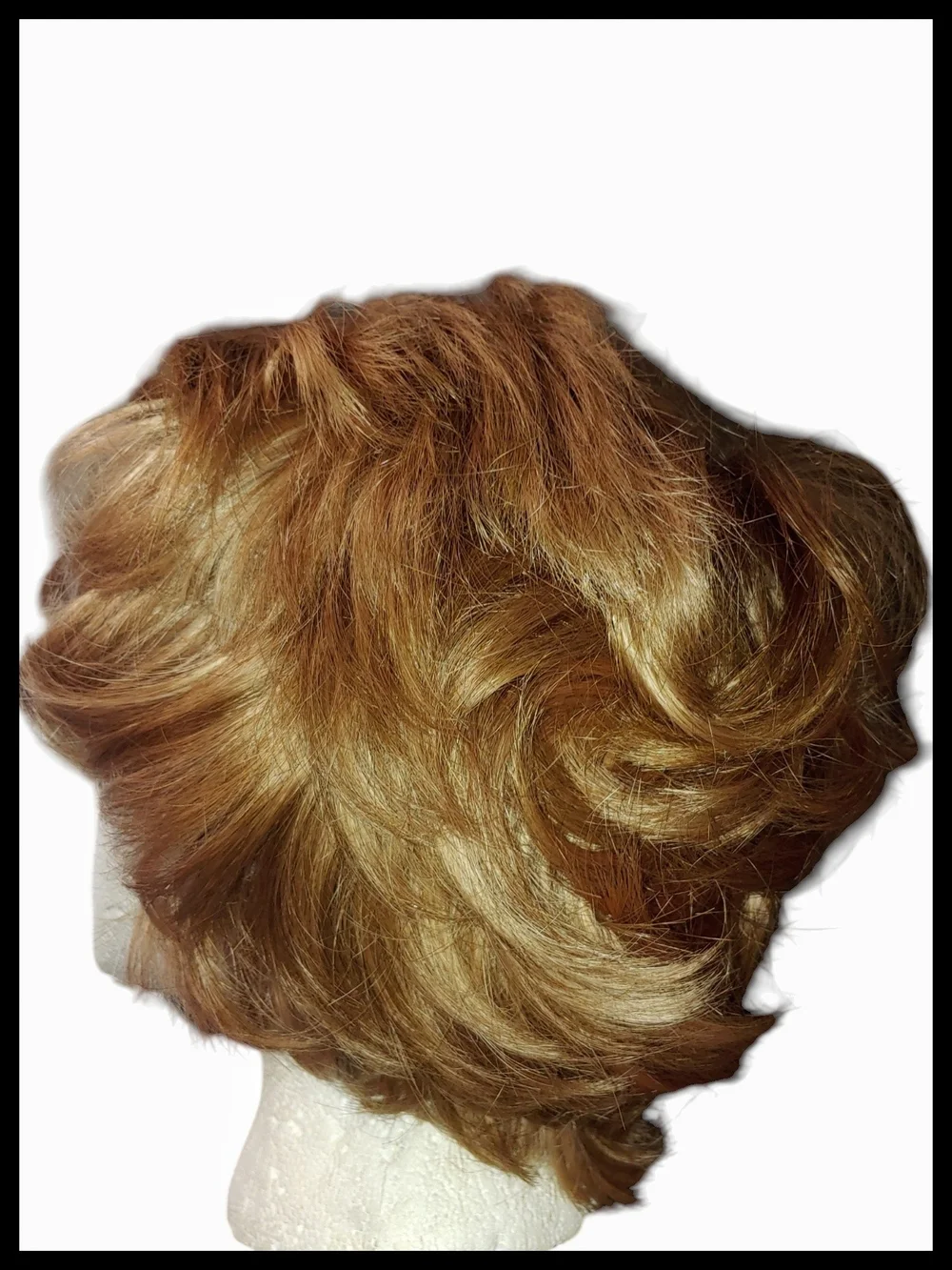 Vintage Short Synthetic Wig 1971